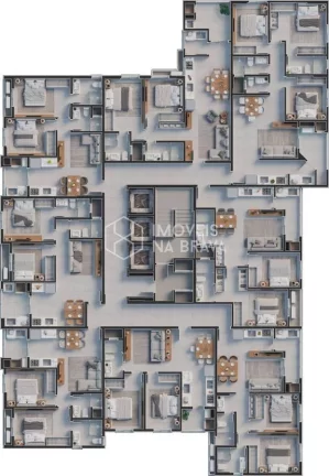 Imagem APARTAMENTO 2 QUARTOS A VENDA BAIRRO PRAIA BRAVA, ITAJAÍ SC