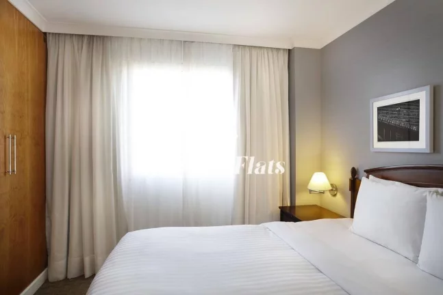 Imagem Flat disponível para venda no Marriott Executive Apartments São Paulo, com 43m², 1 dormitório e 1 vaga