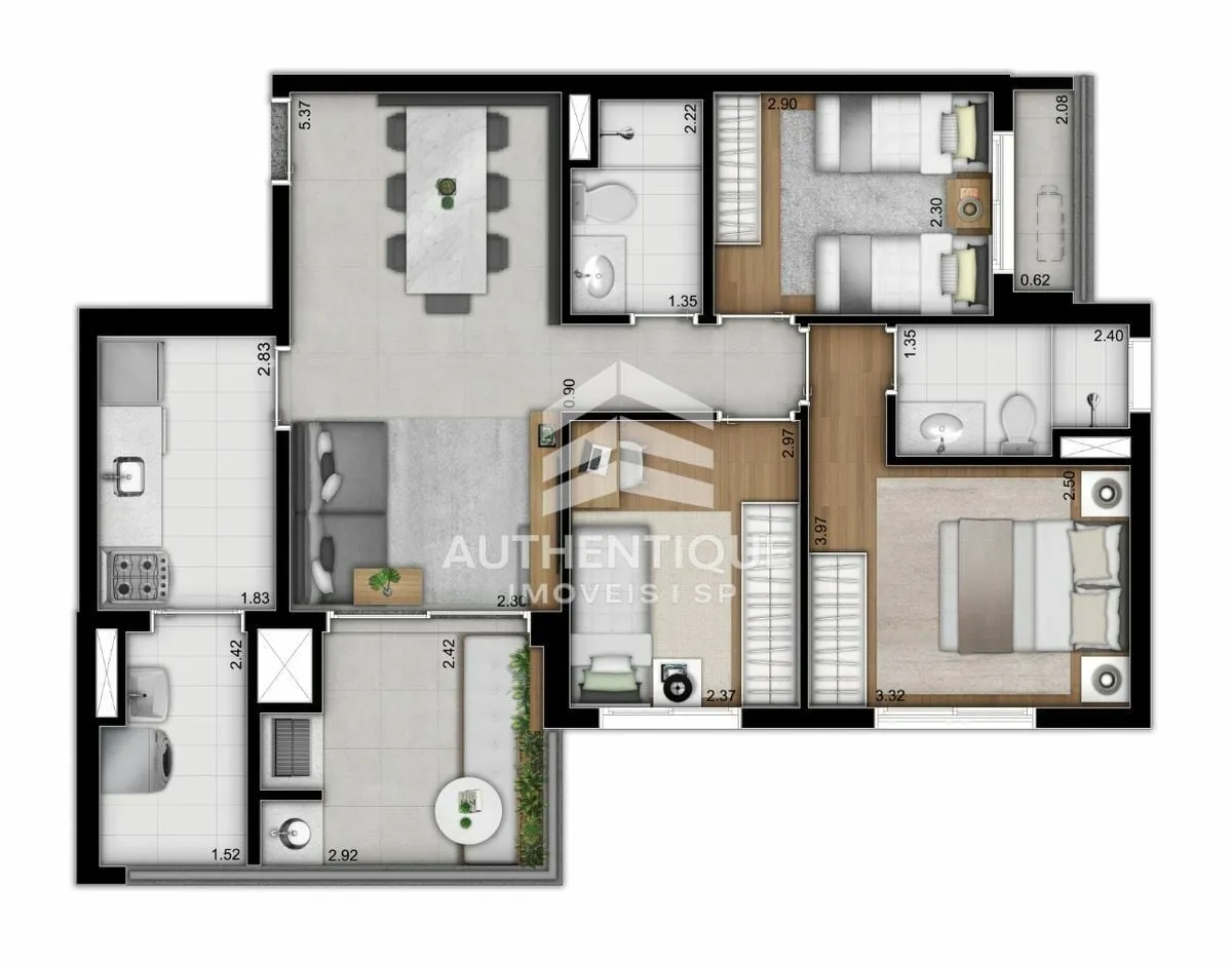 Imagem Modo Saúde - Apartamento à venda em São Paulo/SP