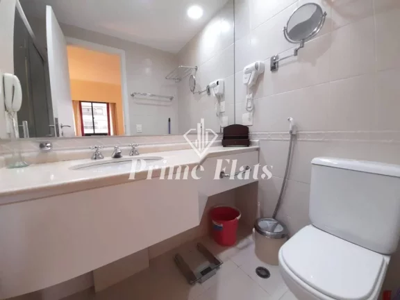 Imagem Flat disponível para locação no Clarion Faria Lima, com 54m², 2 dormitórios e 2 vagas