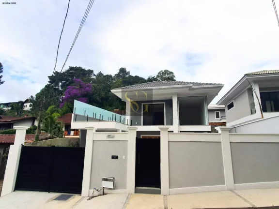 Imagem Casa para Venda em Teresópolis, Carlos Guinle, 3 dormitórios, 1 suíte, 3 banheiros, 2 vagas