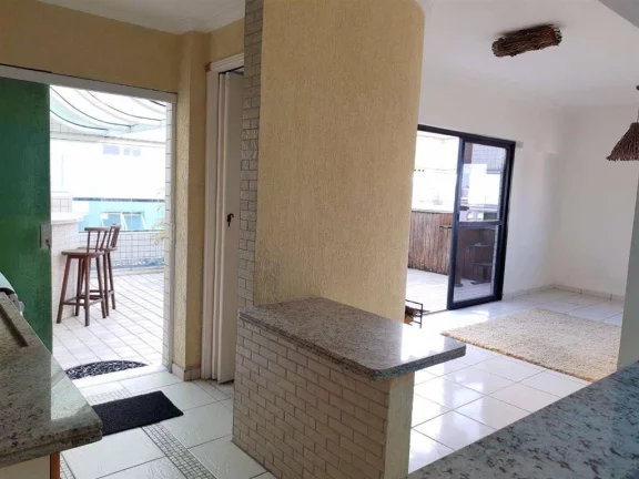 Imagem Cobertura com 2 dorms, Aviação, Praia Grande - R$ 650 mil, Cod: 35