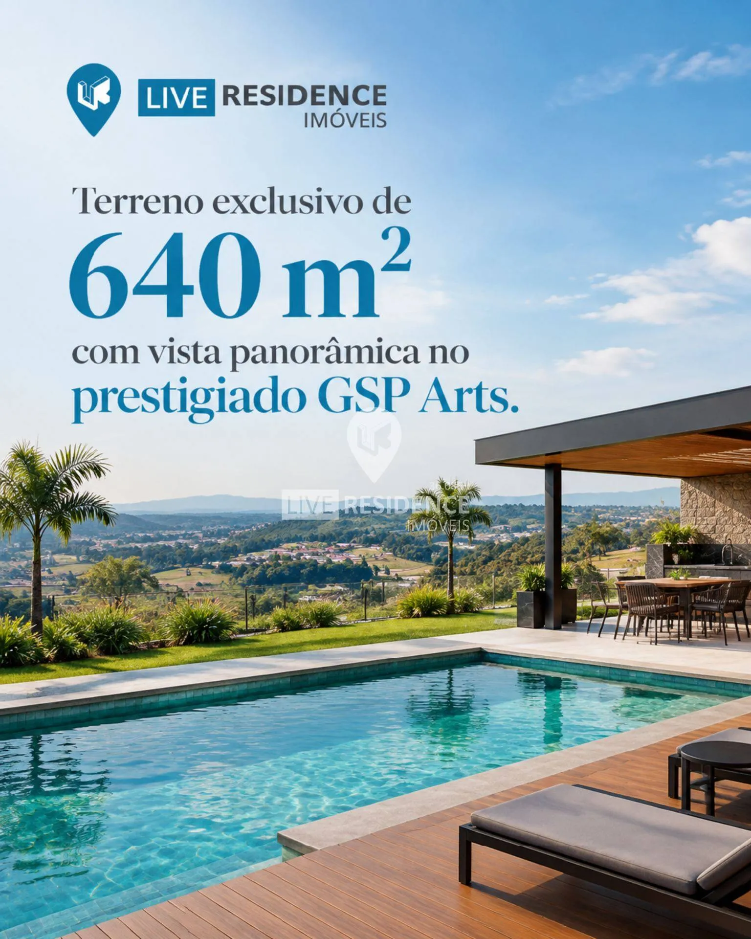 Imagem TERRENO COM VISTA PANORÂMICA NO GSP ARTS - ITATIBA/SP