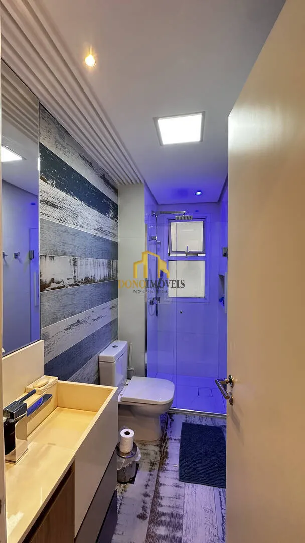 Imagem Apto 123 m² 3 dorms 1 suíte andar alto vista piscina Domo Life, Centro SBC