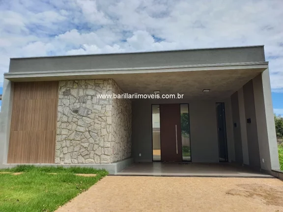 Imagem Linda Casa Térrea à Venda em Condomínio de Luxo em Ribeirão Preto-SP, no Bairro Villa Romana II: 3 Quartos, 3 Suítes, 2 Salas, 5 Banheiros, 4 Vagas, 191m². Venha Conhecer!