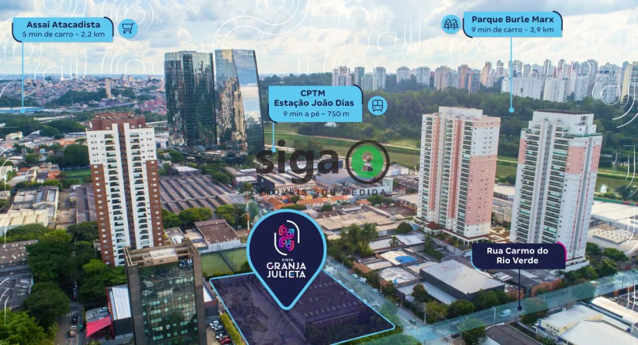 Imagem Studio de 31m² no Vista Granja Julieta