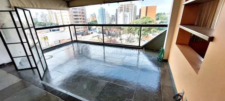 Imagem Apartamento a Venda, Cambuí, Campinas, 231 m2 de Área Útil, Andar Alto, Vista Panorâmica, Locali...