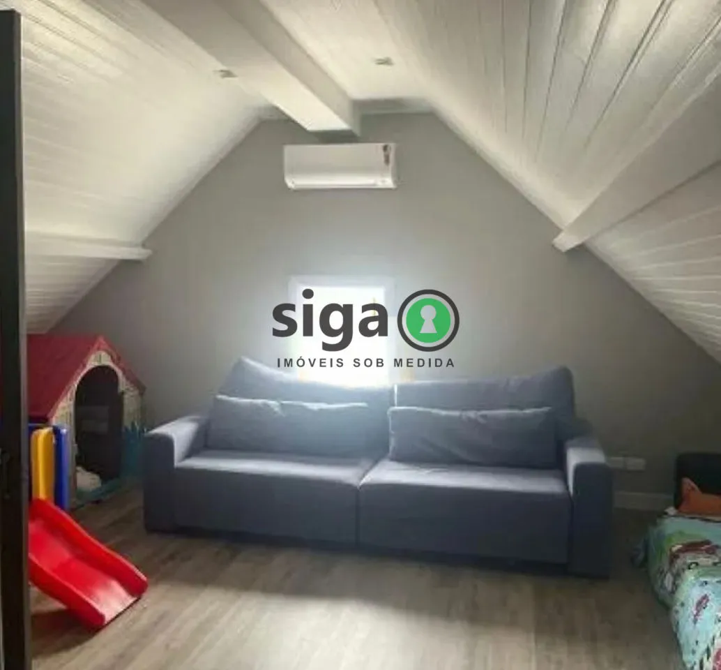 Imagem Casa em condomínio para venda ou aluguel, de 273m, 5 quartos e 3 vagas.