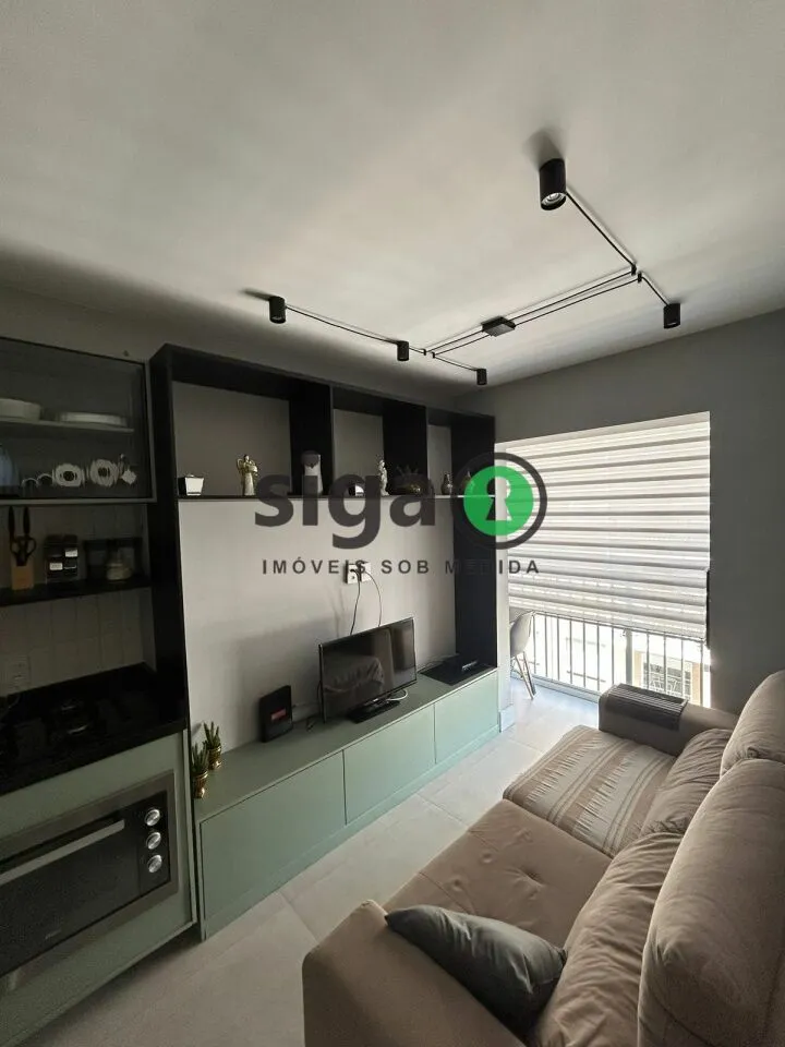Imagem Apartamento 29m² Mobiliado na Chácara Santo Antônio - 1 Dorm, Vaga e Pronto para Morar