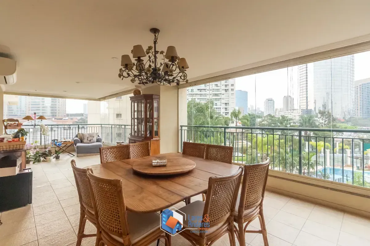 Imagem Apartamento para venda em Brooklin com 4 quartos, sendo 4 suítes, 205m²