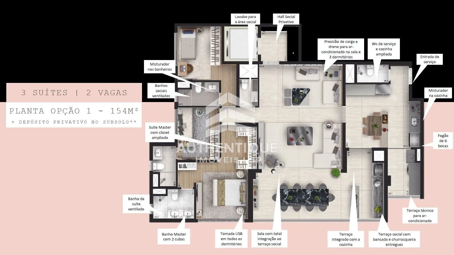 Imagem SKYLINE JOCKEY BUTANTA - Apartamento à venda em São Paulo/SP