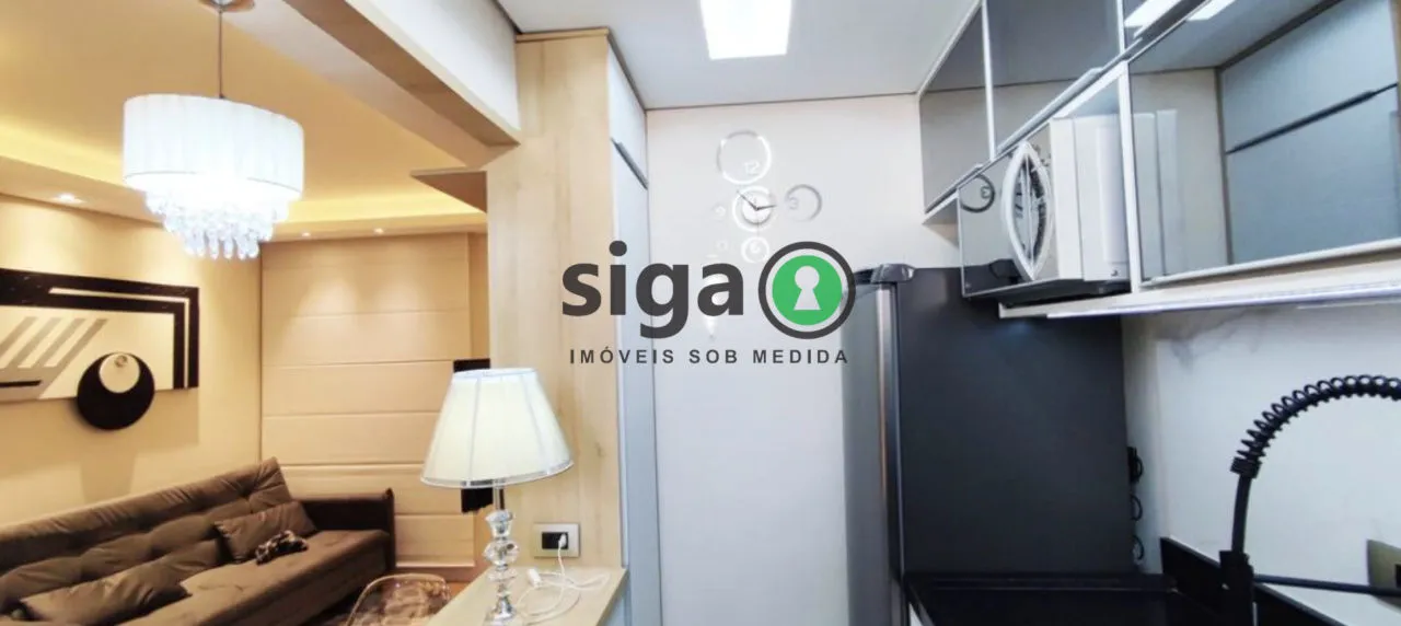 Imagem Apartamento 35m² para locação mobiliado, localizado no Bela Vista, São Paulo