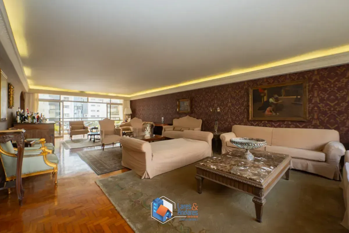 Imagem Apartamento para venda em Jardim Paulista com 4 quartos, sendo 2 suítes, 369m²