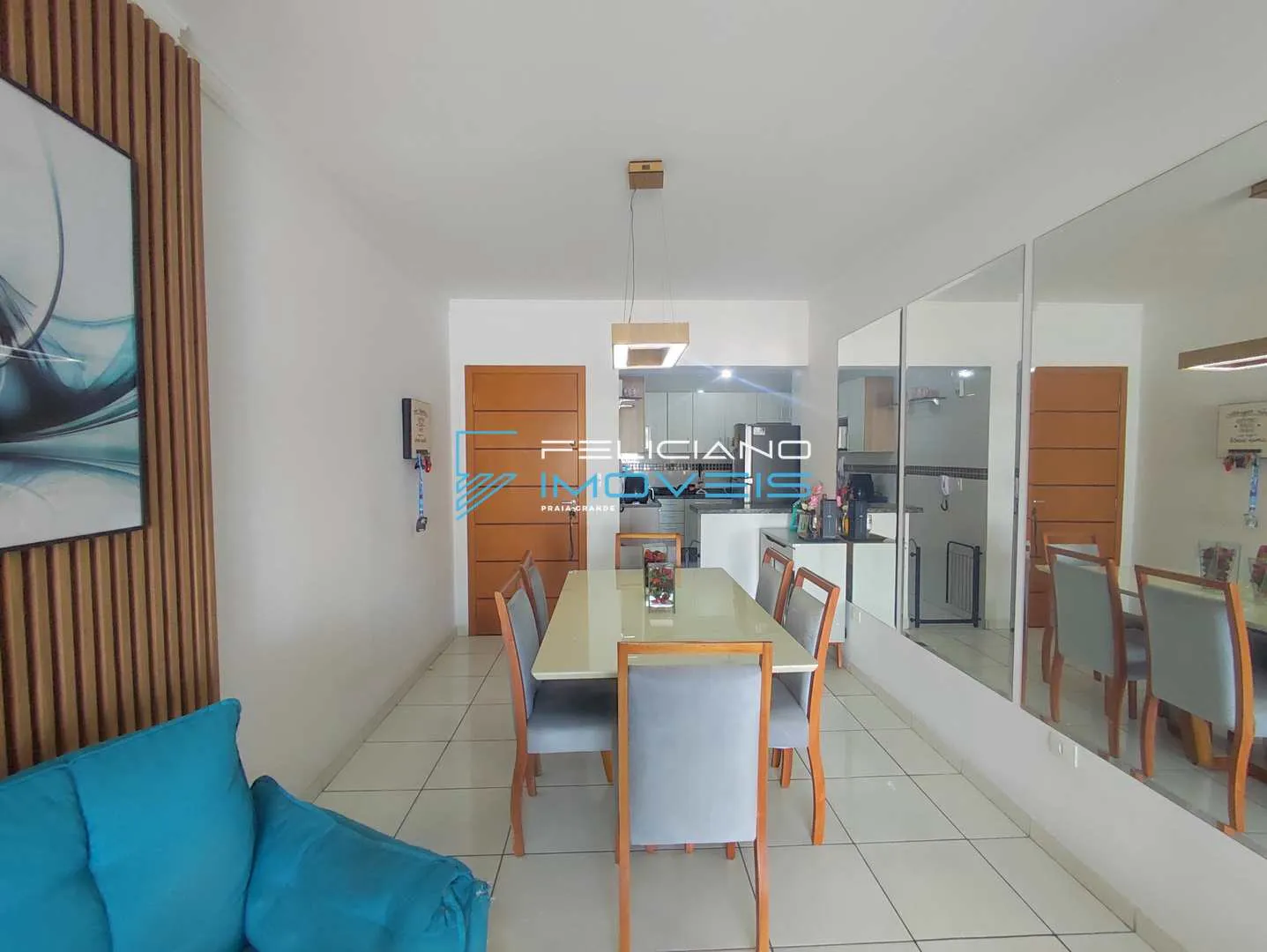 Imagem Apartamento com 2 quartos, Tupi, Praia Grande - R$ 520 mil, Cod: 6045