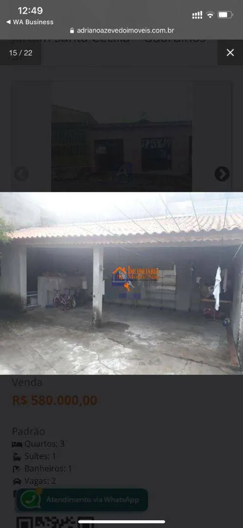 Imagem Casa com 3 dormitórios à venda, 240 m² por R$ 498.200,00 - Jardim Santa Cecília - Guarulhos/SP