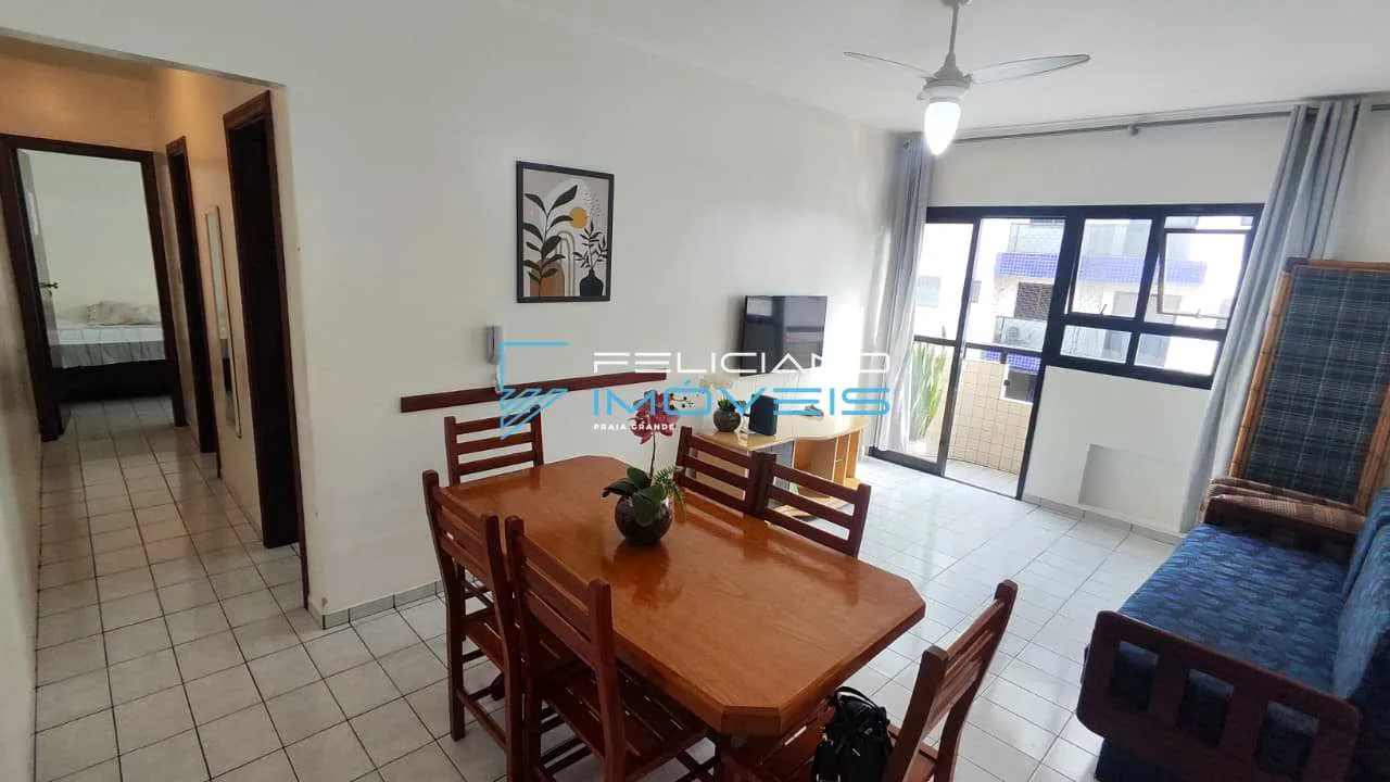 Imagem Apartamento com 1 quarto, Guilhermina, Praia Grande - R$ 330 mil, Cod: 7429