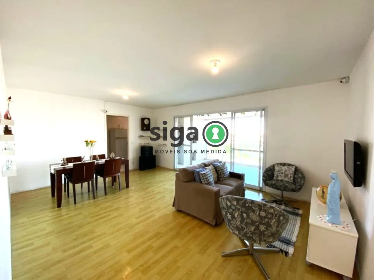 Foto do imóvel Apartamento à venda com 4 quartos, 138m² e 2 vagas na Chácara Santo Antônio