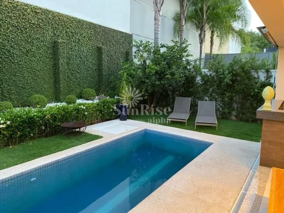 Imagem Casa mobiliada para alugar 5 quartos e 3 vagas 340m² - Gênesis I - Santana de Parnaíba