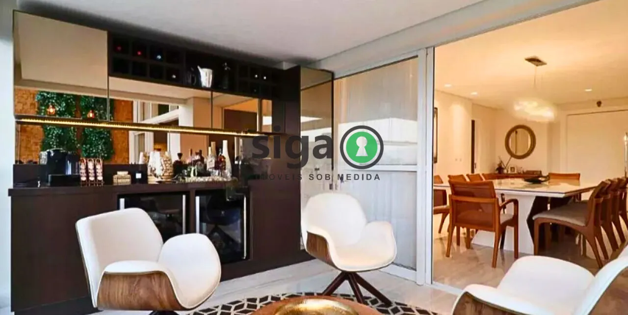 Imagem Apartamento à venda, em Condominio com lazer completo com 238m² e 4 dormitórios na Vila Andrade