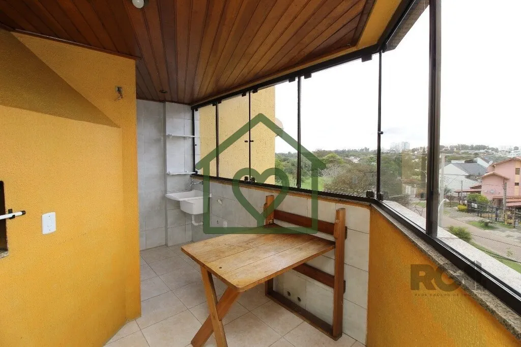 Imagem Apartamento localizado no bairro Morro Santana, com 55,02m² no 3º andar, frente. Imóvel com 02 do...