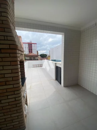 Imagem Casa Sobreposta com 3 quartos sendo 3 suítes ,2 vagas - Embaré / Santos