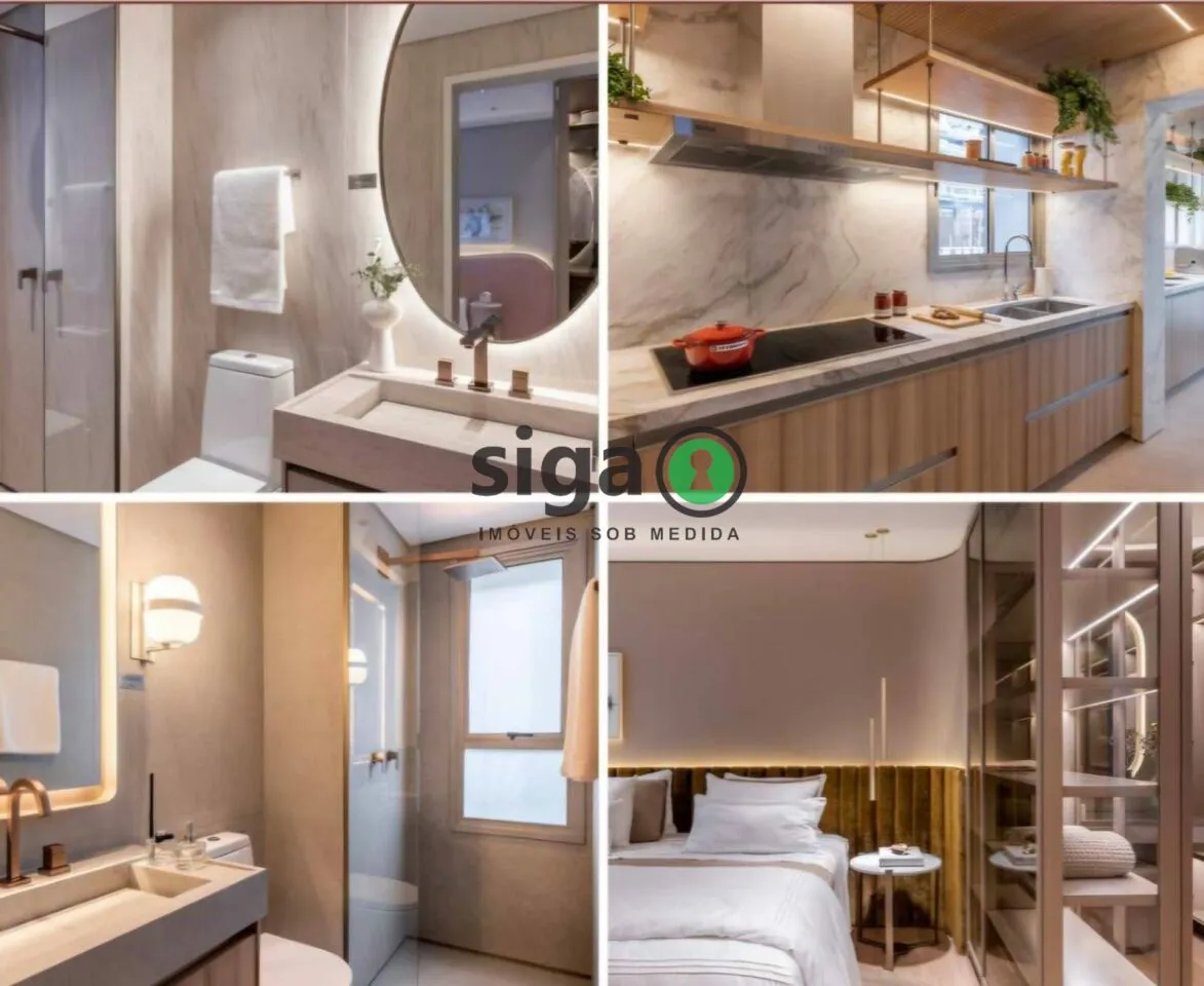 Imagem Apartamento de 63m² com 2 quartos, uma vaga e lazer completo em frente ao METRÔ BROOKLIN