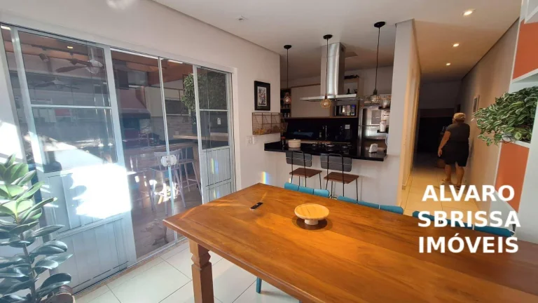 Imagem Vende lindo sobrado semi-mobiliado no Condominio Santa Maria, bairro Pinheirinho em Itu-SP