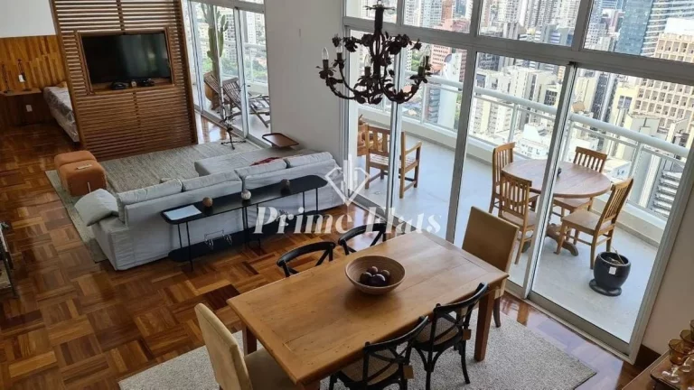 Foto do imóvel Apartamento disponível para locação no Mandarim no Brooklin, com 47m², 1 dormitório e 1 vaga em Rua Sansão Alves dos Santos
