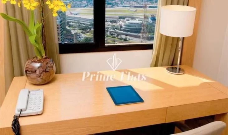 Imagem Flat disponível para venda no Hotels Congonhas by Atlântica, com 29m², 1 dormitório e 1 vaga de garagem