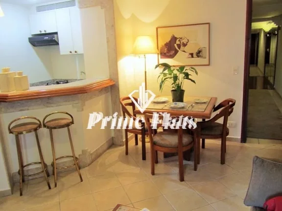 Imagem Flat Golden Tower Residence no Itaim Bibi disponível para venda, com 42,22m², 1 dormitório e 1 vaga