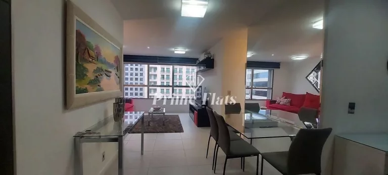 Foto do imóvel Flat disponível para locação no Maxhaus Berrini no Brooklin, com 70m², 2 dormitórios e 1 vaga em Avenida Engenheiro Luiz Carlos Berrini