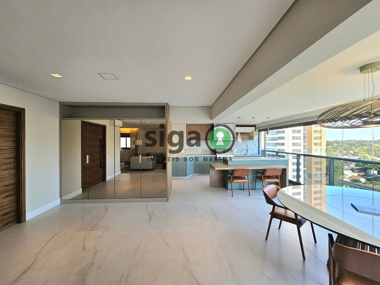 Imagem Apartamento à venda - 192 m², 2 suítes, 4 vagas - Campo Belo - São Paulo/SP