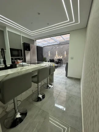 Imagem Casa em Condomínio impecável será entregue com tudo dentro! Toda reformada nova