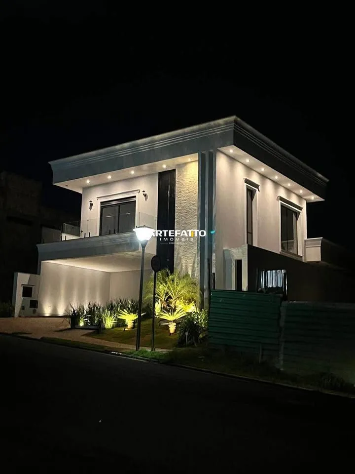 Foto do imóvel Casa de condomínio, no Veredas, com 4 suítes. em Franca