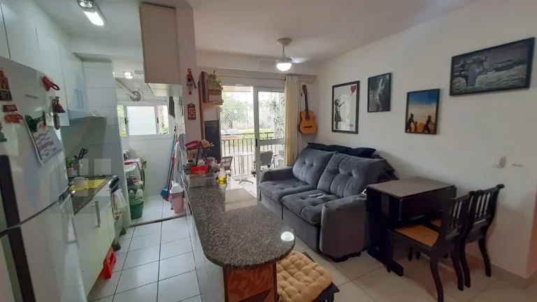 Imagem Apartamento de 2 dormitórios sendo 1 suíte, sacada, com 52m² em Jardim Celeste, São Paulo