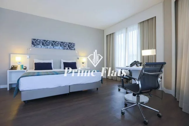 Imagem Flat disponível para venda no Quality Hotel São Caetano, com 25m², 1 dormitório e 1 vaga