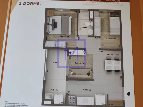 Imagem Apartamento em São Miguel Único Jacu Pêssego 1 e 2 dormitórios