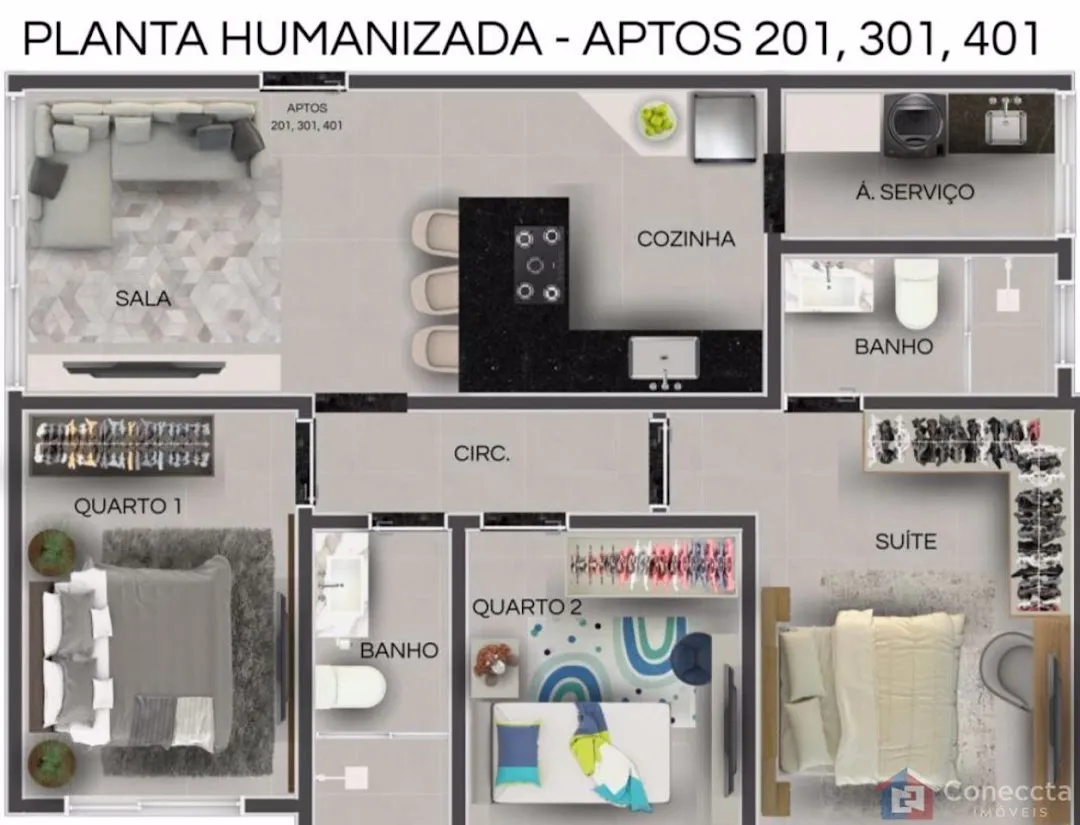 Imagem Apartamento Residencial à venda, Cerrado, Patos de Minas - AP0366.