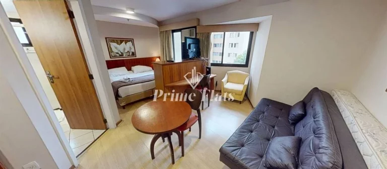 Imagem Apartamento disponível para venda no Hotel Premium Flats Berrini no Brooklin, com 33m² e 1 dormitório
