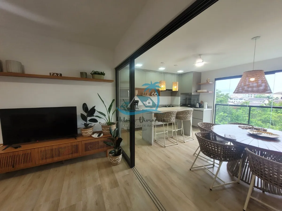 Imagem Lindíssimo apartamento com 2 domitórios, mobiliado, à venda no Itaguá em Ubatuba