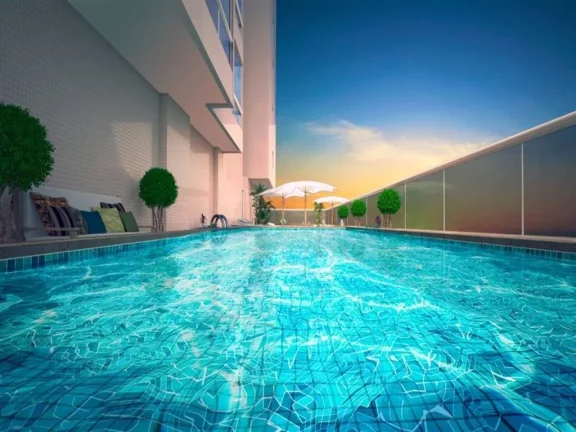 Imagem Apartamento com 2 dormitórios à venda, 70 m² - Guilhermina - Praia Grande/SP
