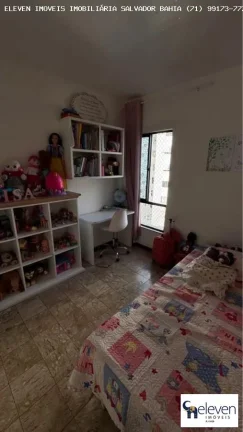 Imagem EXCLUSIVA COBERTURA COM ENERGIA SOLAR NA PITUBA 4/4 UMA SUITE , INFRA , PISCINA INTERNA  E TRÊS VAGAS 