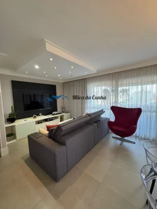 Imagem Lindo Apartamento para Venda, com 128m², 3 suítes, 3 vagas, Varanda Gourmet, Centro de Santo André