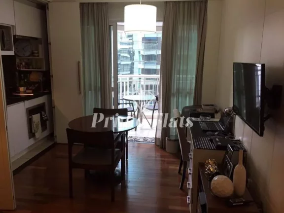 Foto do imóvel Flat disponível para venda no Estanconfor Villa Olímpia, com 44m², 1 dormitório e 1 vaga em Rua São Tomé