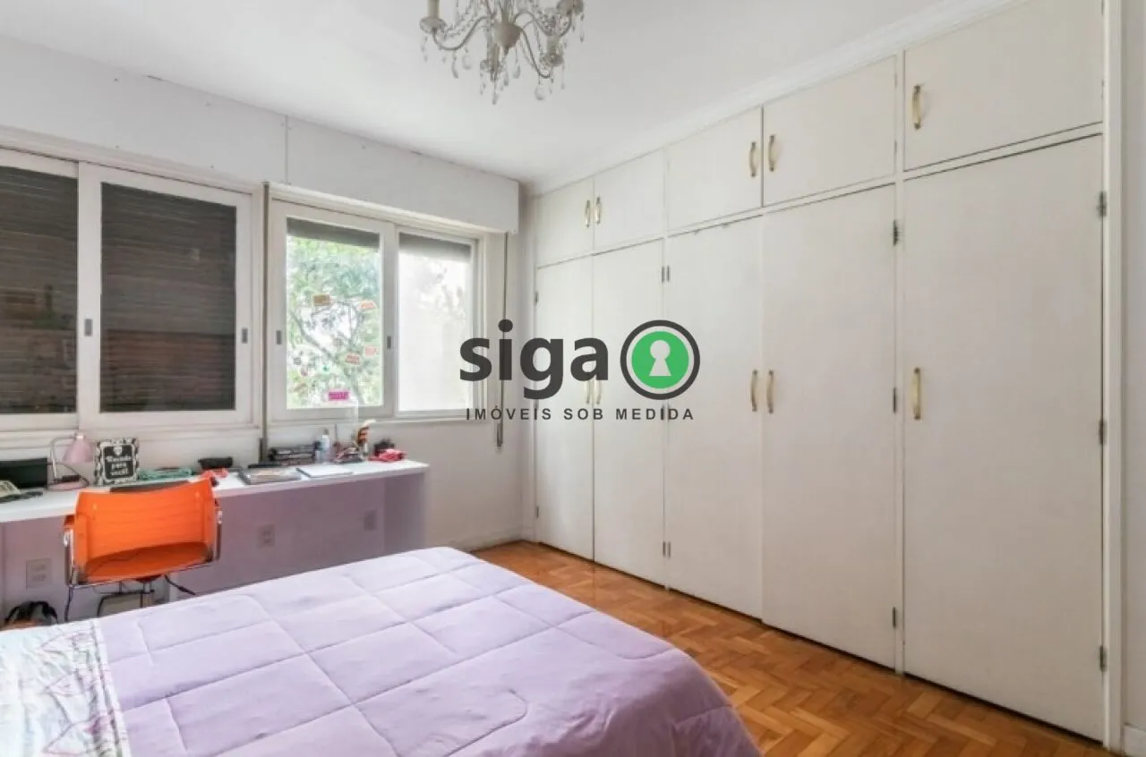 Imagem Apartamento clássico em Higienópolis | 230m² ? 4 dormitórios ? 2 vagas ? 1 por andar