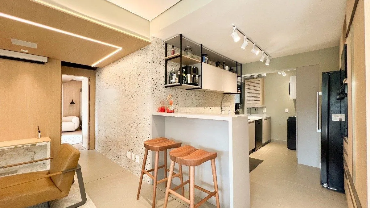 Imagem Apartamento Mobiliado com Suíte e Closet no Jardim Lindóia