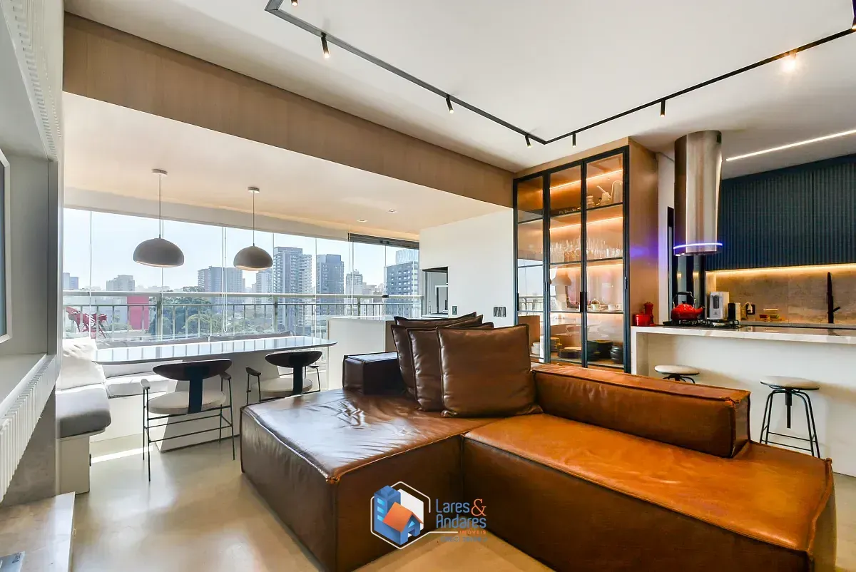 Foto do imóvel Apartamento para venda em Indianópolis com 1 quarto, sendo 1 suíte, 77m² em Avenida Rubem Berta
