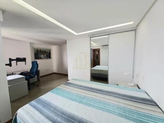 Imagem Excelente apartamento vista mar com duas suítes e varanda gourmet a venda na Pituba