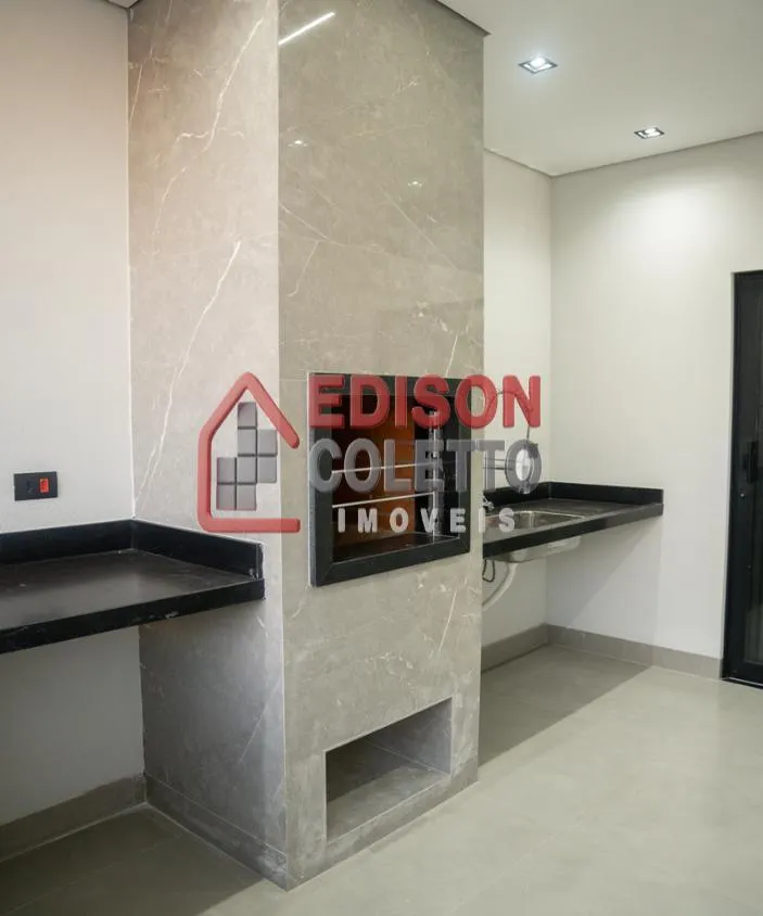 Imagem Casa nova a venda, 3 quartos, piscina, Condominio Residencial Agápe, Campestre em Piracicaba!!