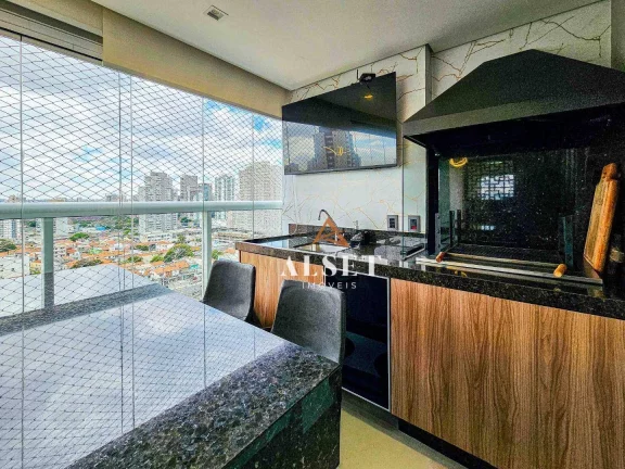 Imagem Apartamento impecável com 3 suítes e varanda gourmet no Tatuapé